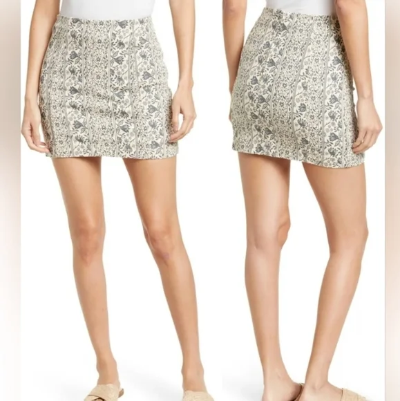 Women's Free People Mini Skirt 2 Modern Femme - Picture 1 of 5